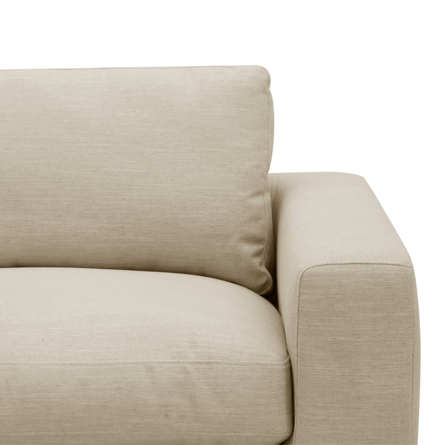 Charlestown Lounge Chair - Crypton® Nomad Custard