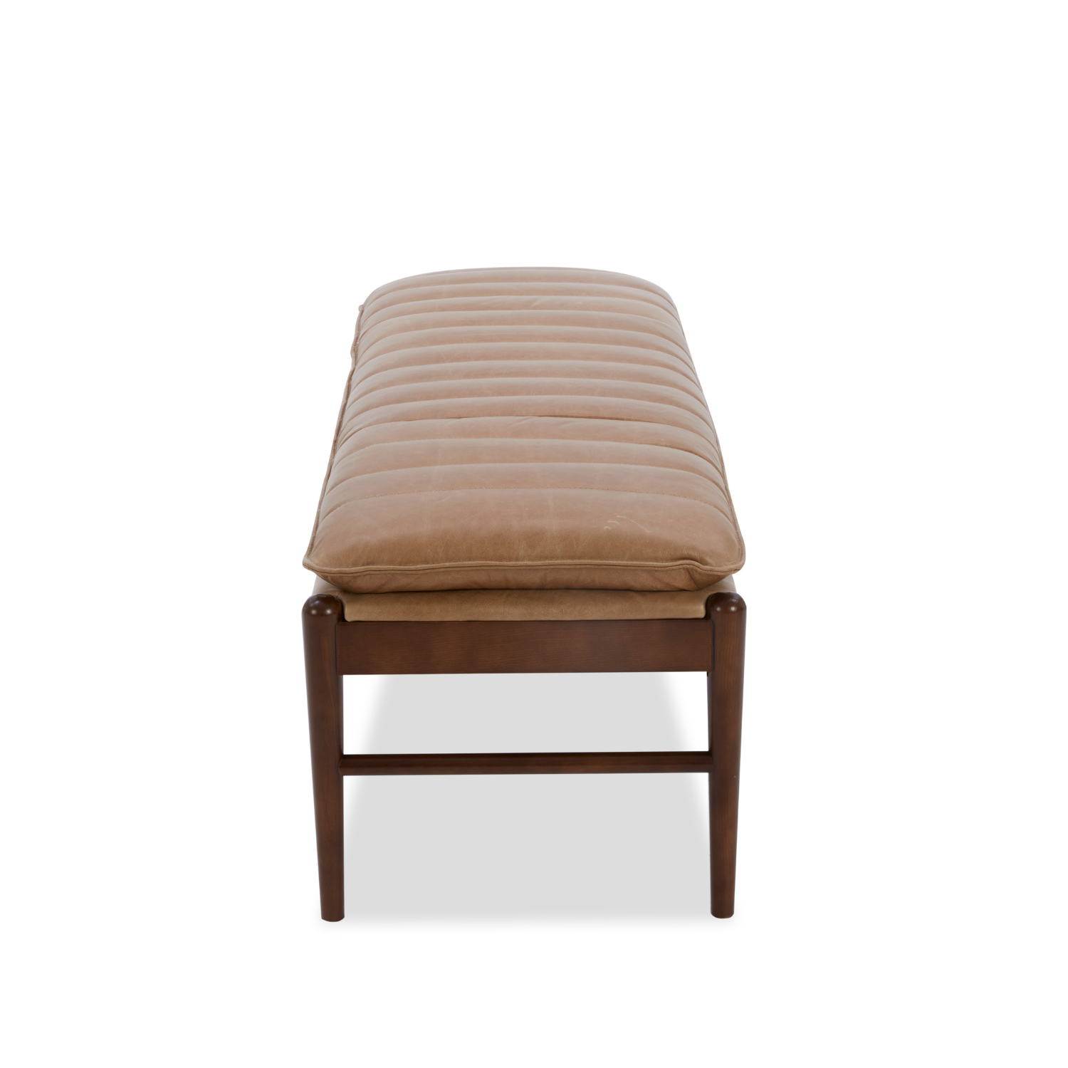 Airdrie Bench - Concord Taupe Leather