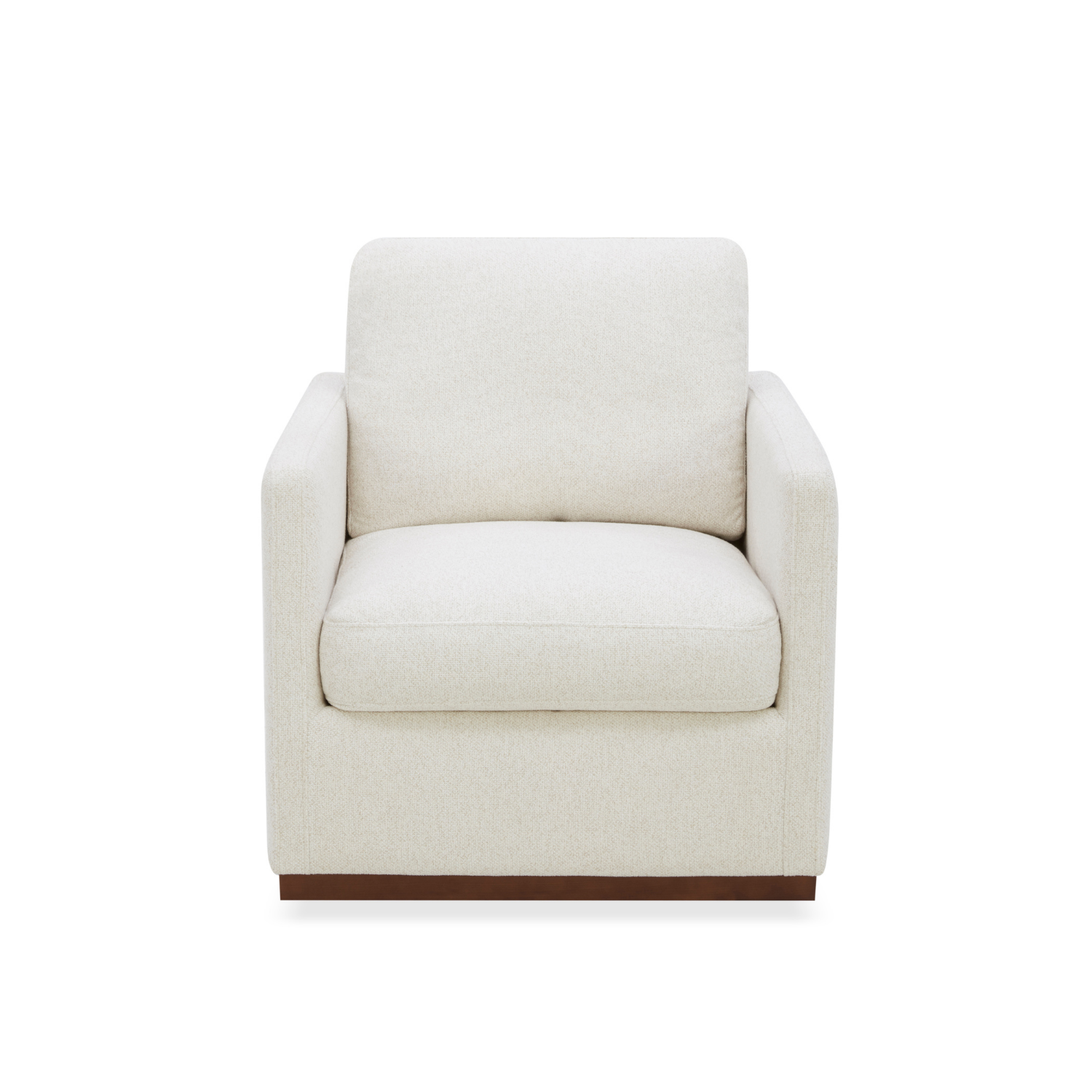Stratford Swivel Lounge Chair - Linen Weave