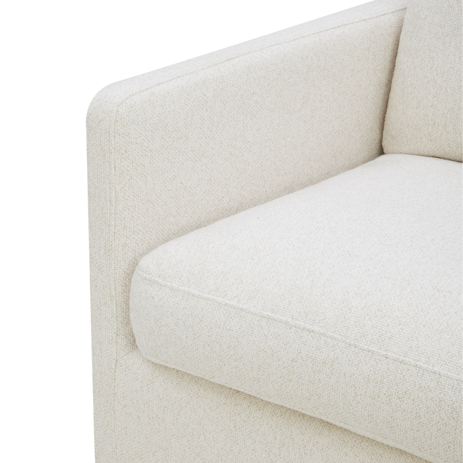 Stratford Swivel Lounge Chair - Linen Weave
