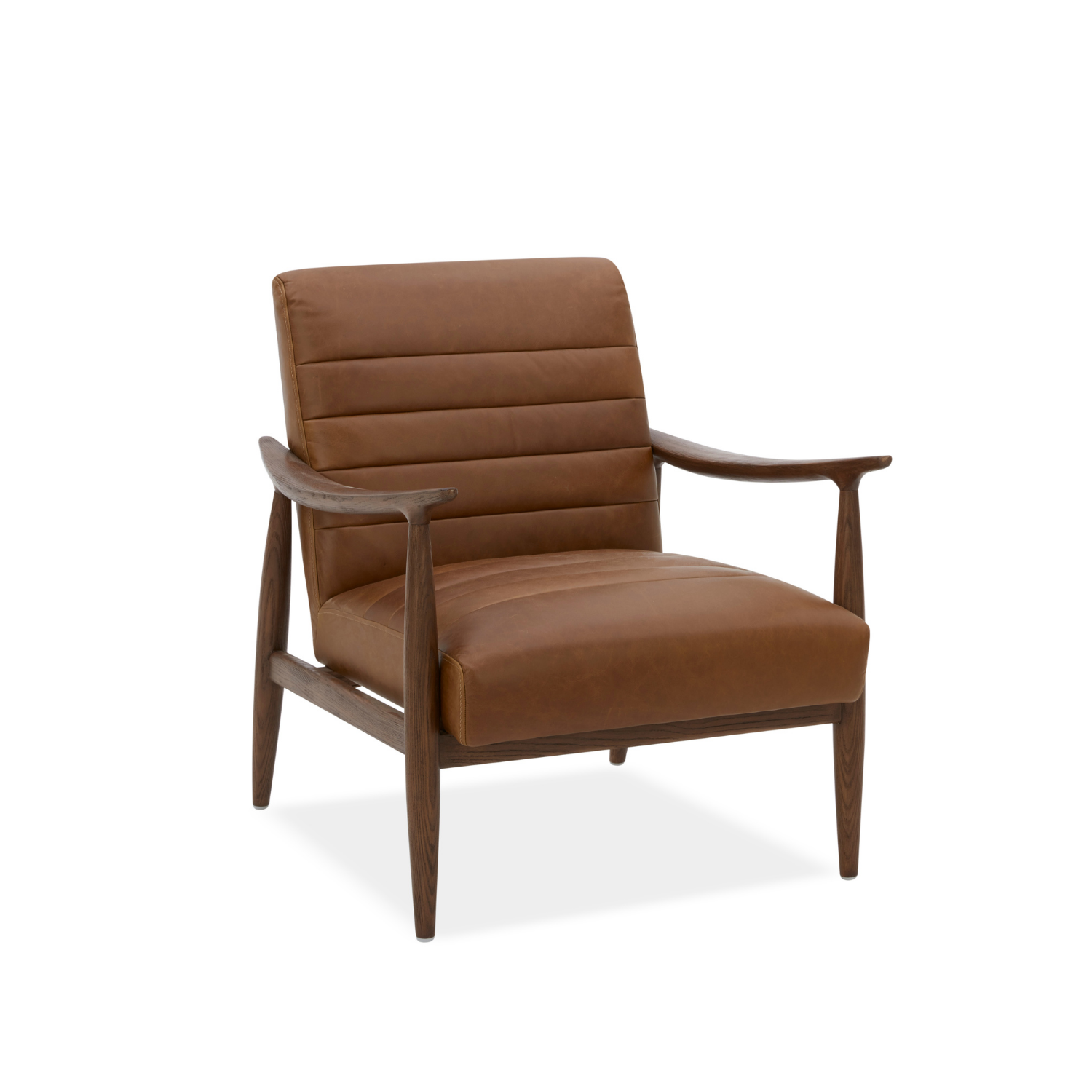 Wyndham Lounge Chair - Concord Mink Leather