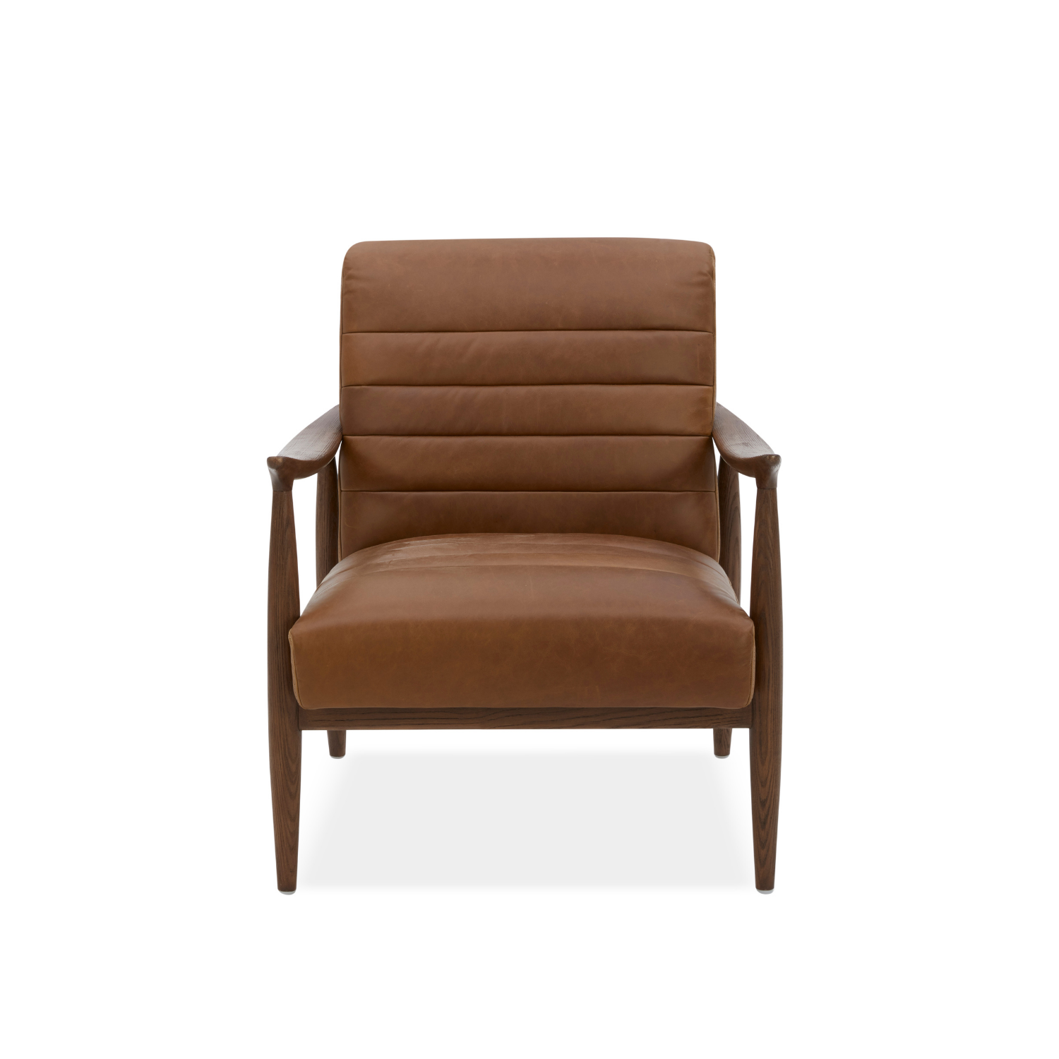Wyndham Lounge Chair - Concord Mink Leather