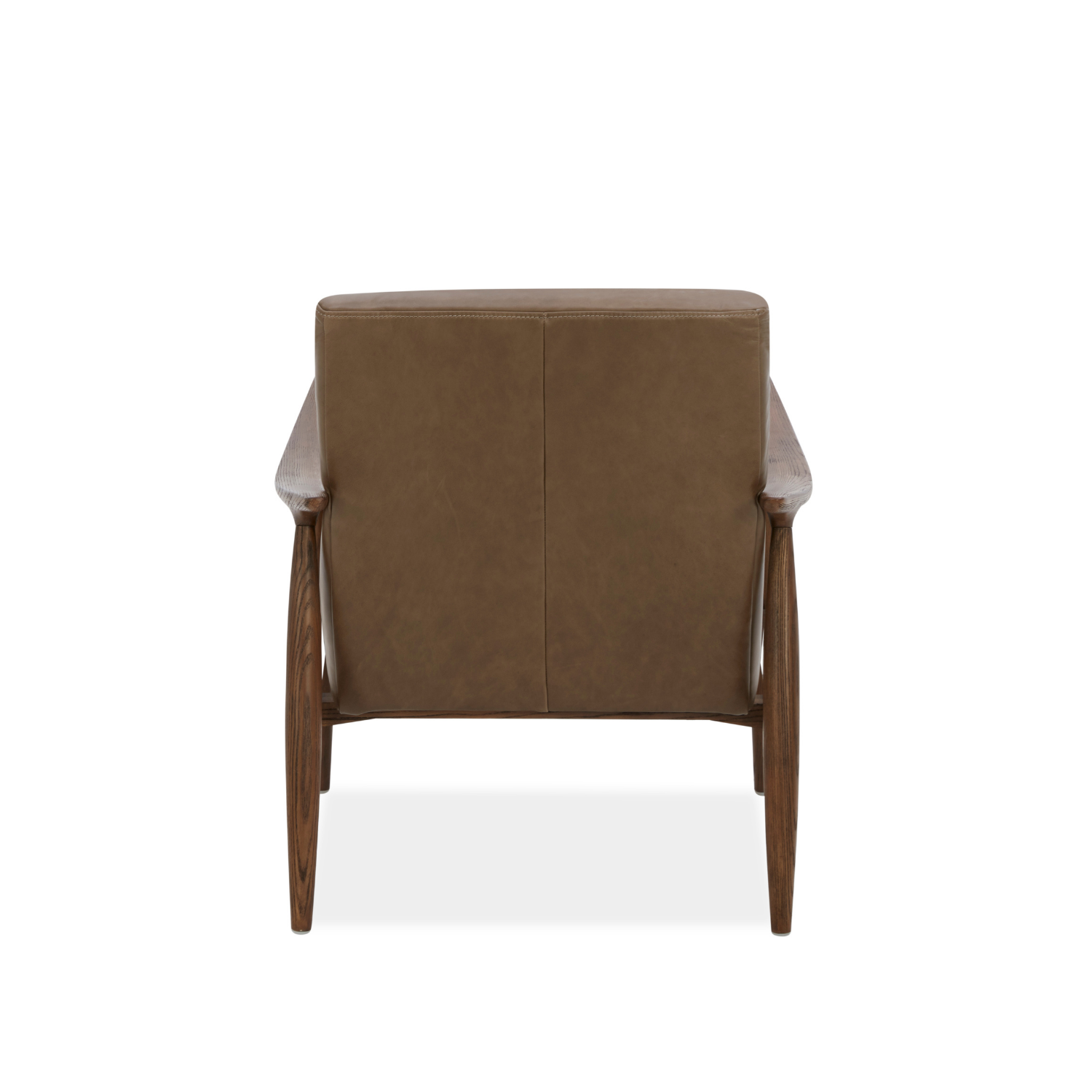 Wyndham Lounge Chair - Concord Pewter Leather