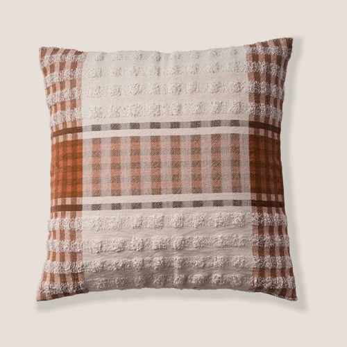 Laurentian Plaid Woven Toss Pillow