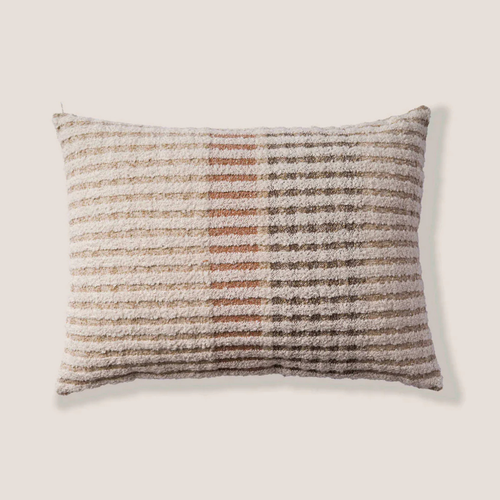 Caledonia Plaid Woven Kidney Toss Pillow