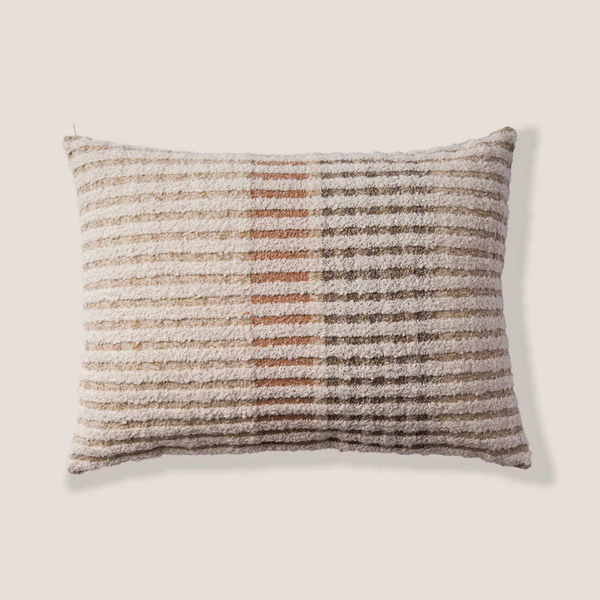 Caledonia Plaid Woven Kidney Toss Pillow