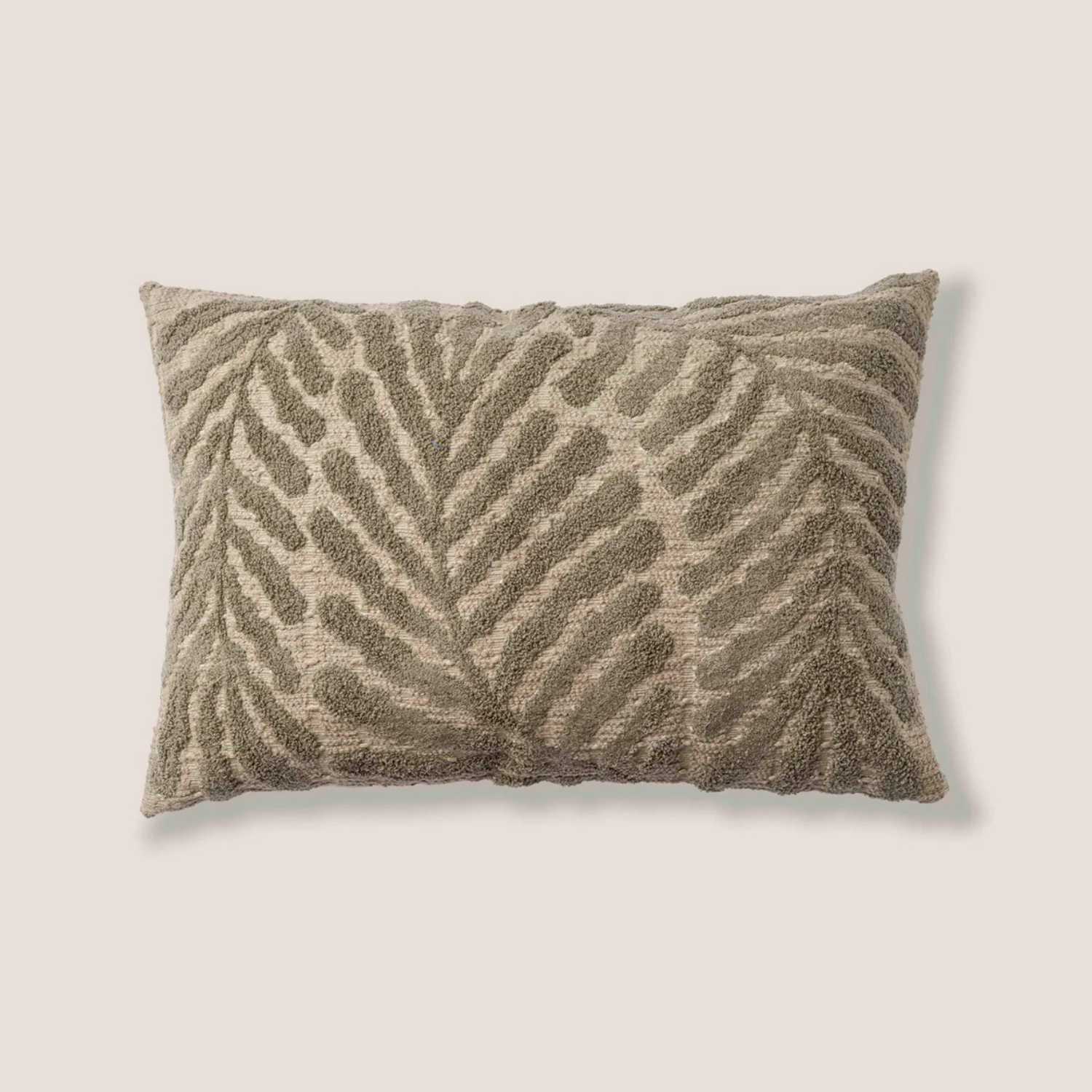 Jacquard Meadow Kidney Toss Pillow