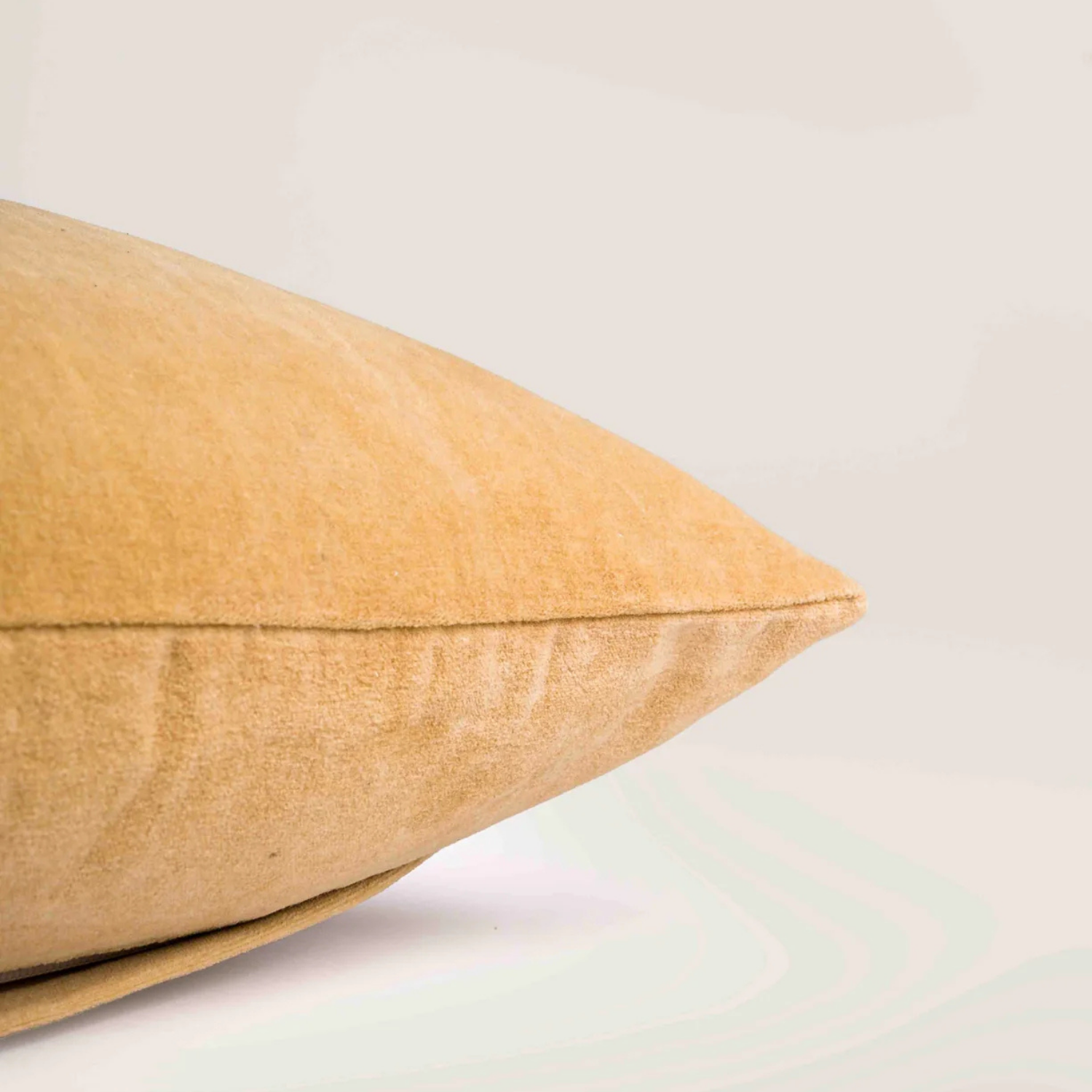 Geary Patched Velvet Kidney Toss Pillow