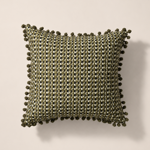 Rocky Geometric Block Print Toss Pillow