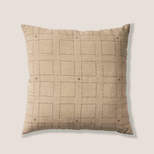 Dunham Borders Linen Toss Pillow