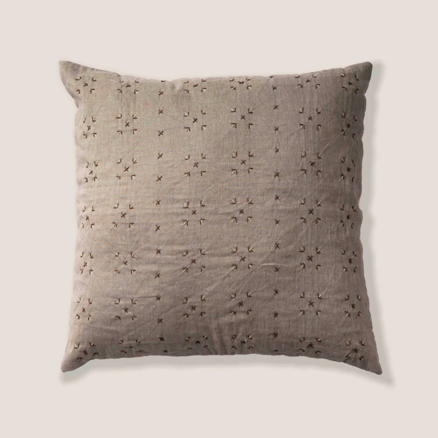 Nicolet Borders Linen Toss Pillow