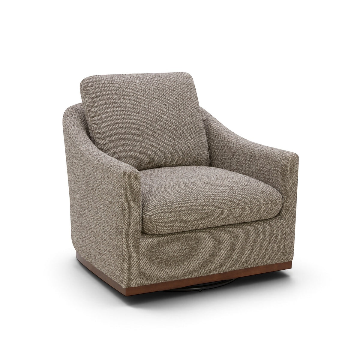 Yorkville Swivel Lounge Chair - Tasmin Earth