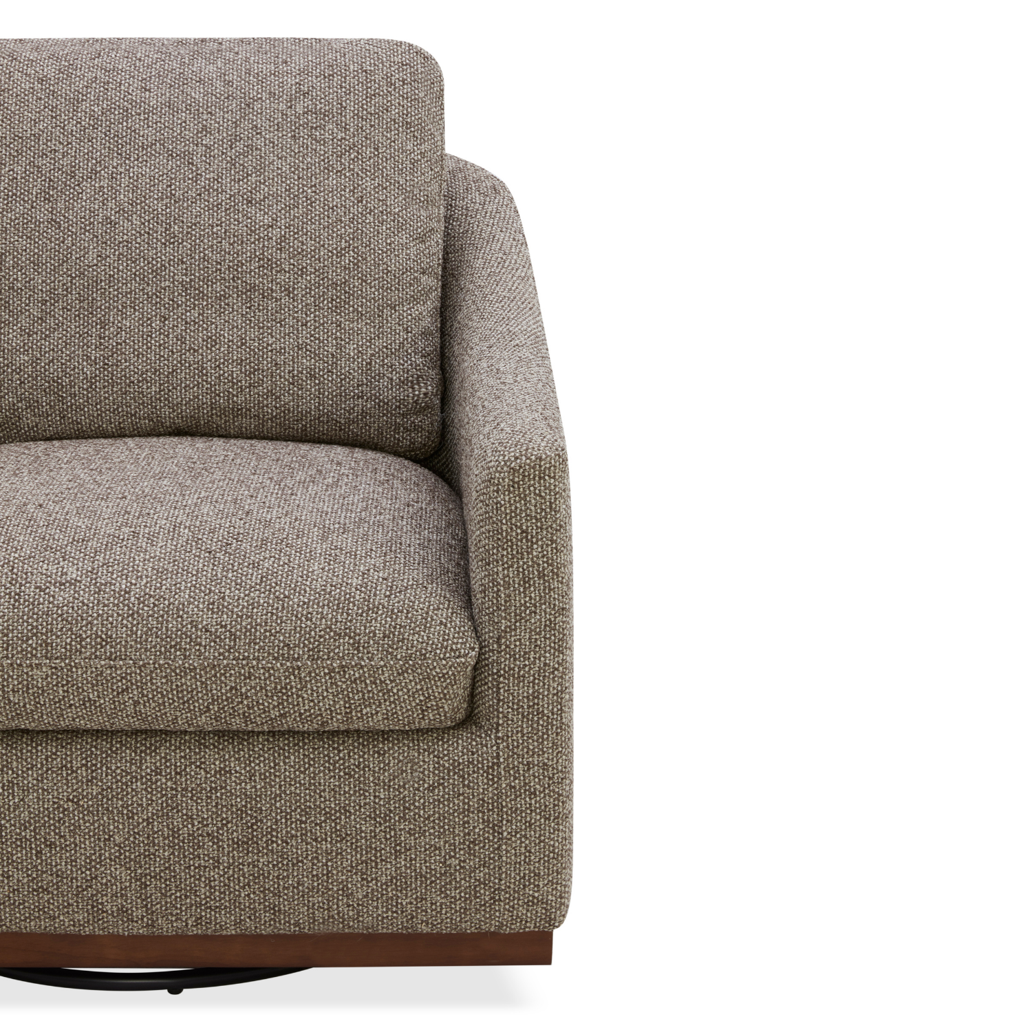 Yorkville Swivel Lounge Chair - Tasmin Earth