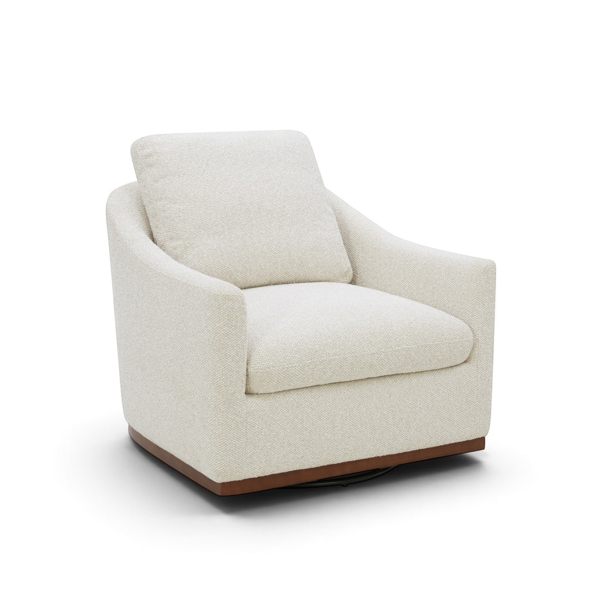 Yorkville Swivel Lounge Chair - Tasmin Linen