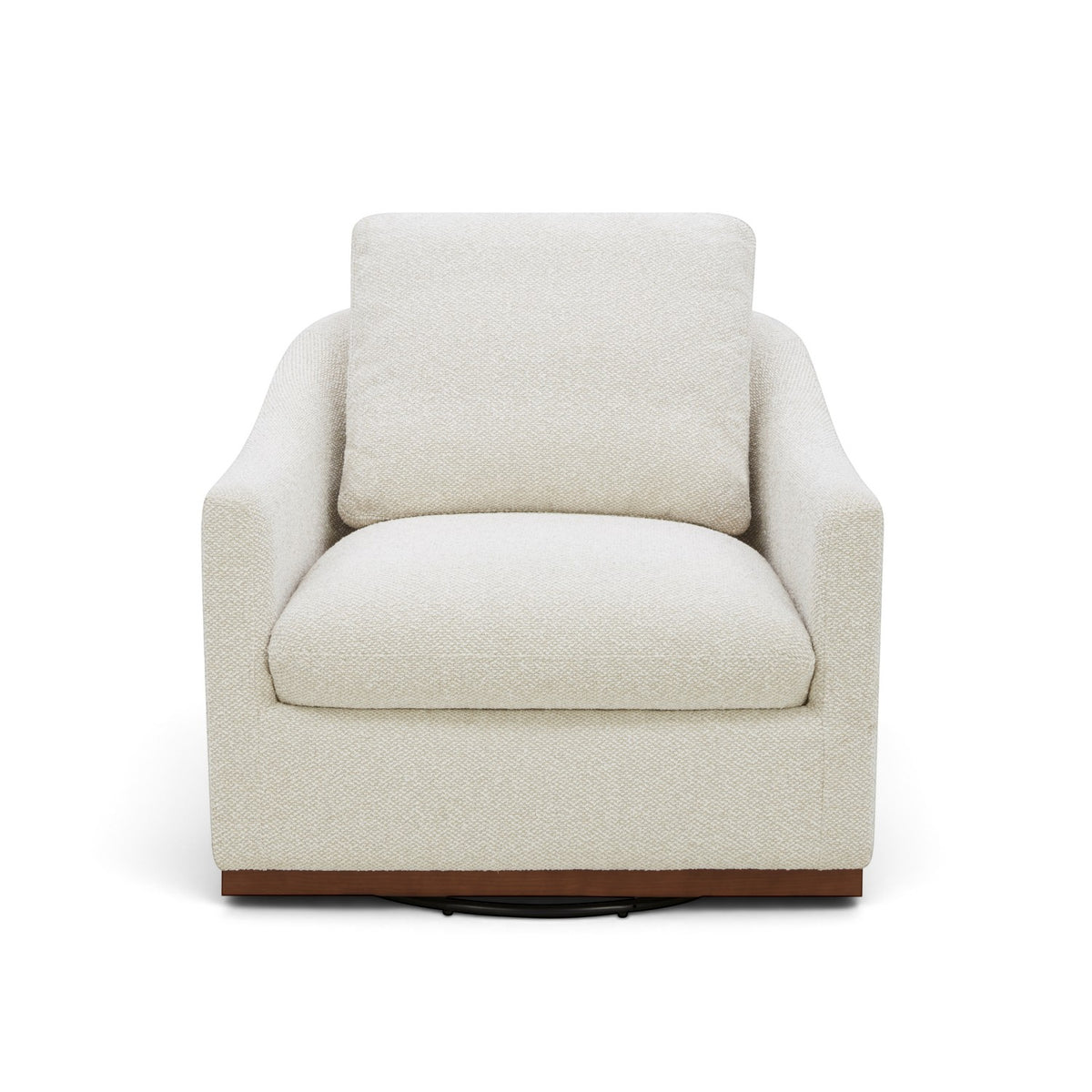 Yorkville Swivel Lounge Chair - Tasmin Linen