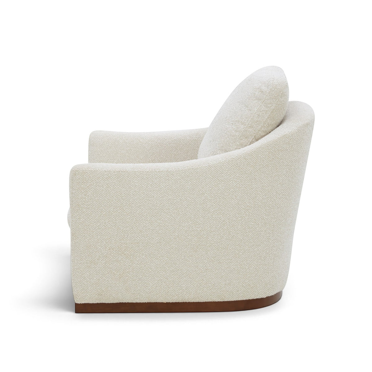 Yorkville Swivel Lounge Chair - Tasmin Linen