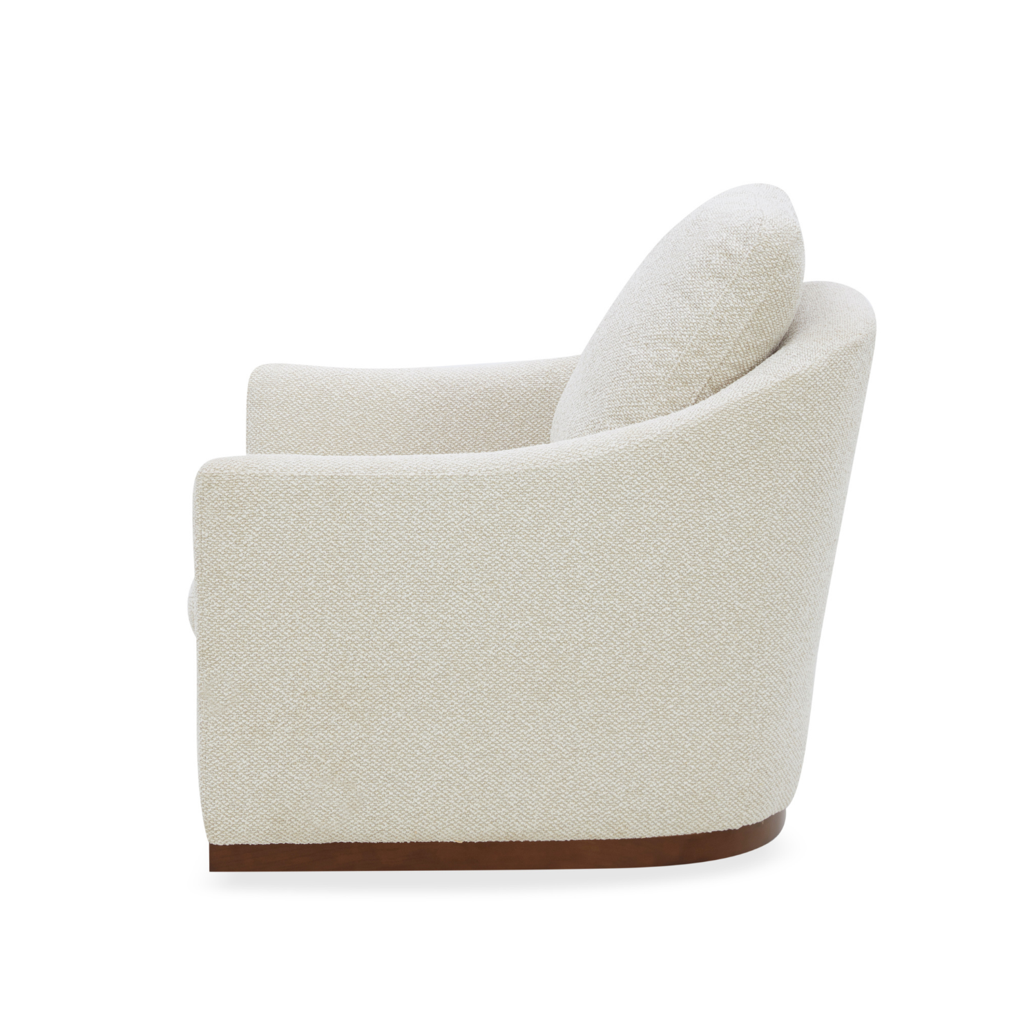Yorkville Swivel Lounge Chair - Tasmin Linen