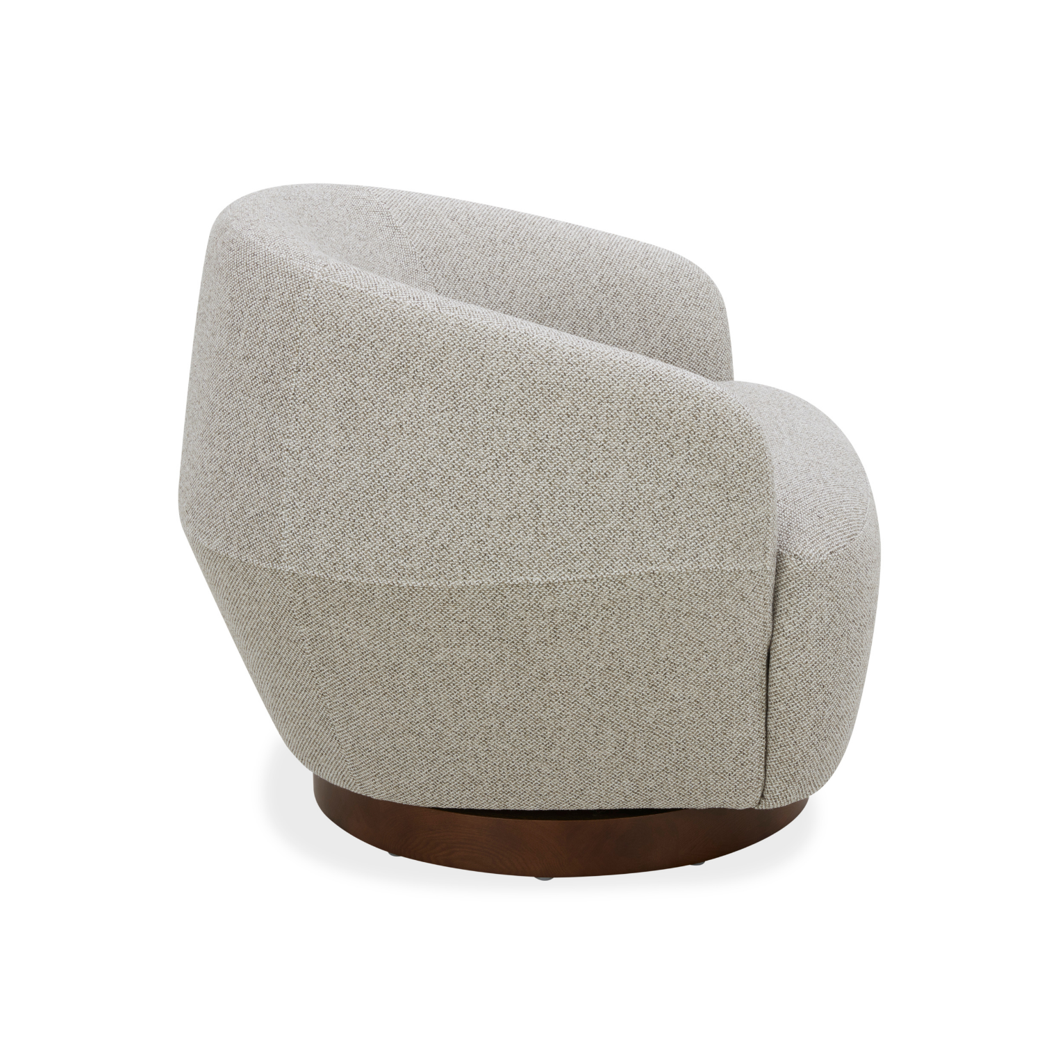 Pod Swivel Lounge Chair - Birch Weave