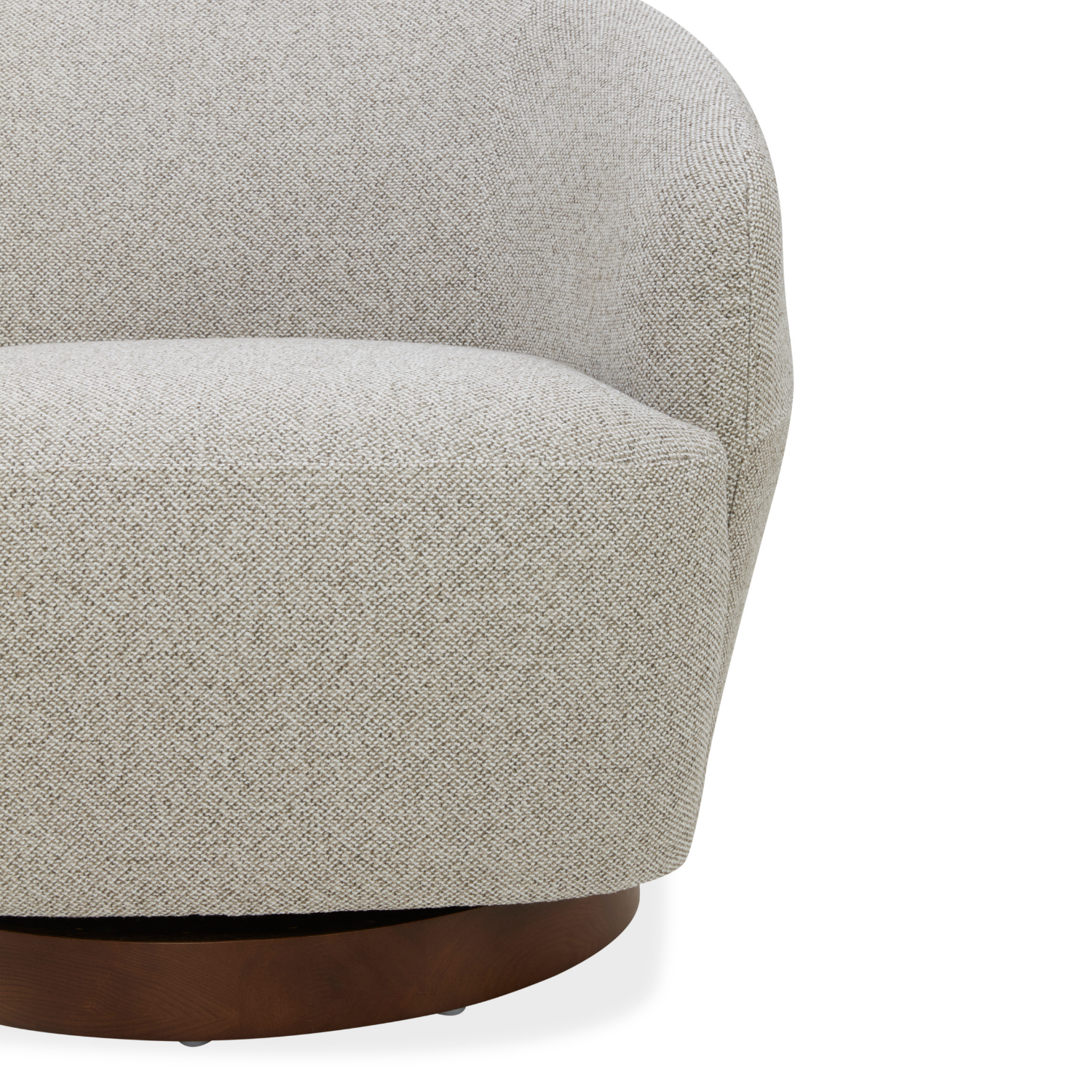 Pod Swivel Lounge Chair - Birch Weave