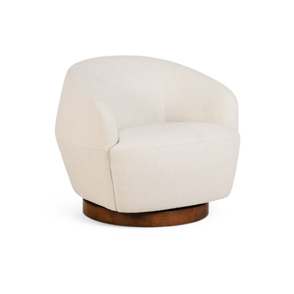 Pod Swivel Lounge Chair - Mellow Ivory