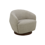 Pod Pebble Sand Swivel Lounge Chair