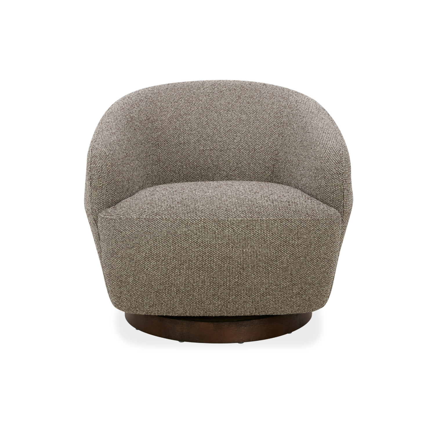 Pod Swivel Lounge Chair - Tasmin Earth