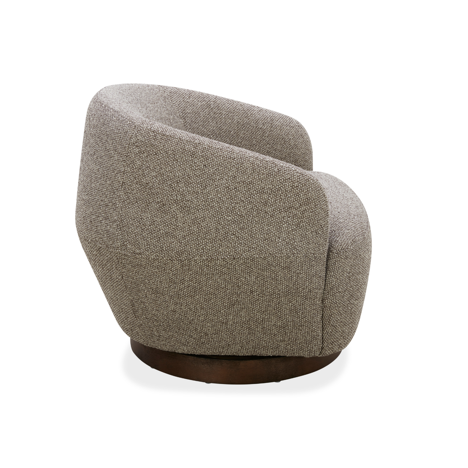 Pod Swivel Lounge Chair - Tasmin Earth
