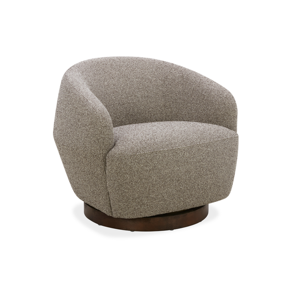 Pod Swivel Lounge Chair - Tasmin Earth