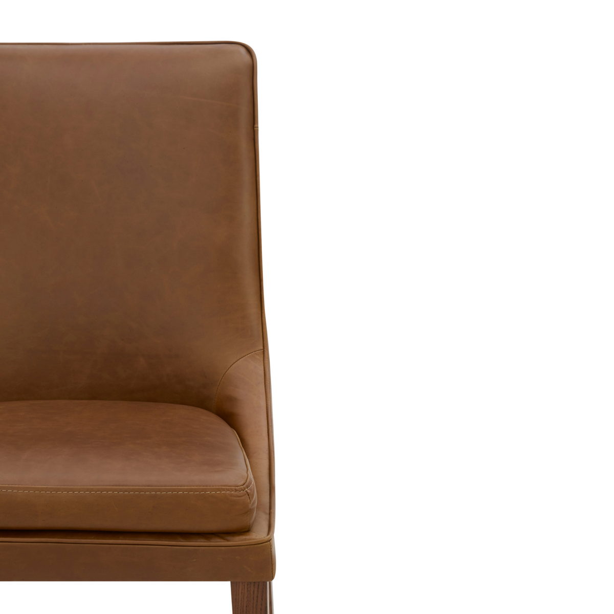 Guildwood Dining Chair - Concord Mink Leather