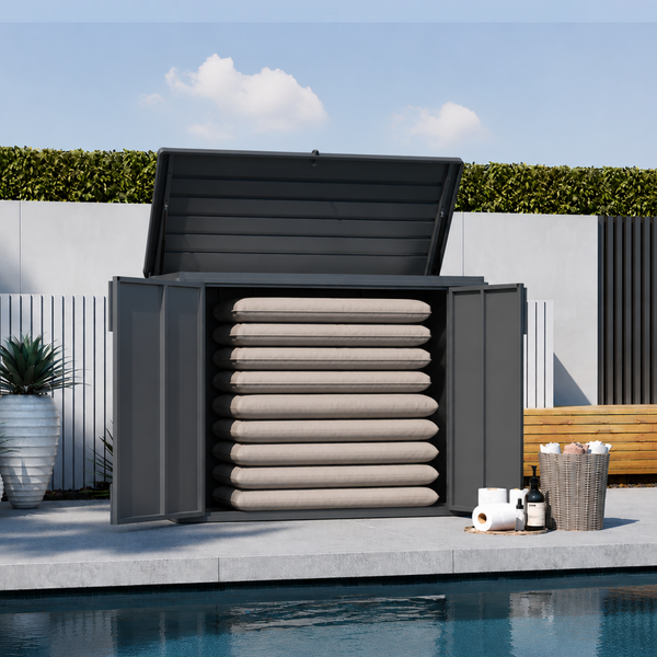 Hamilton 1340L Galvanized Steel Outdoor Storage Box