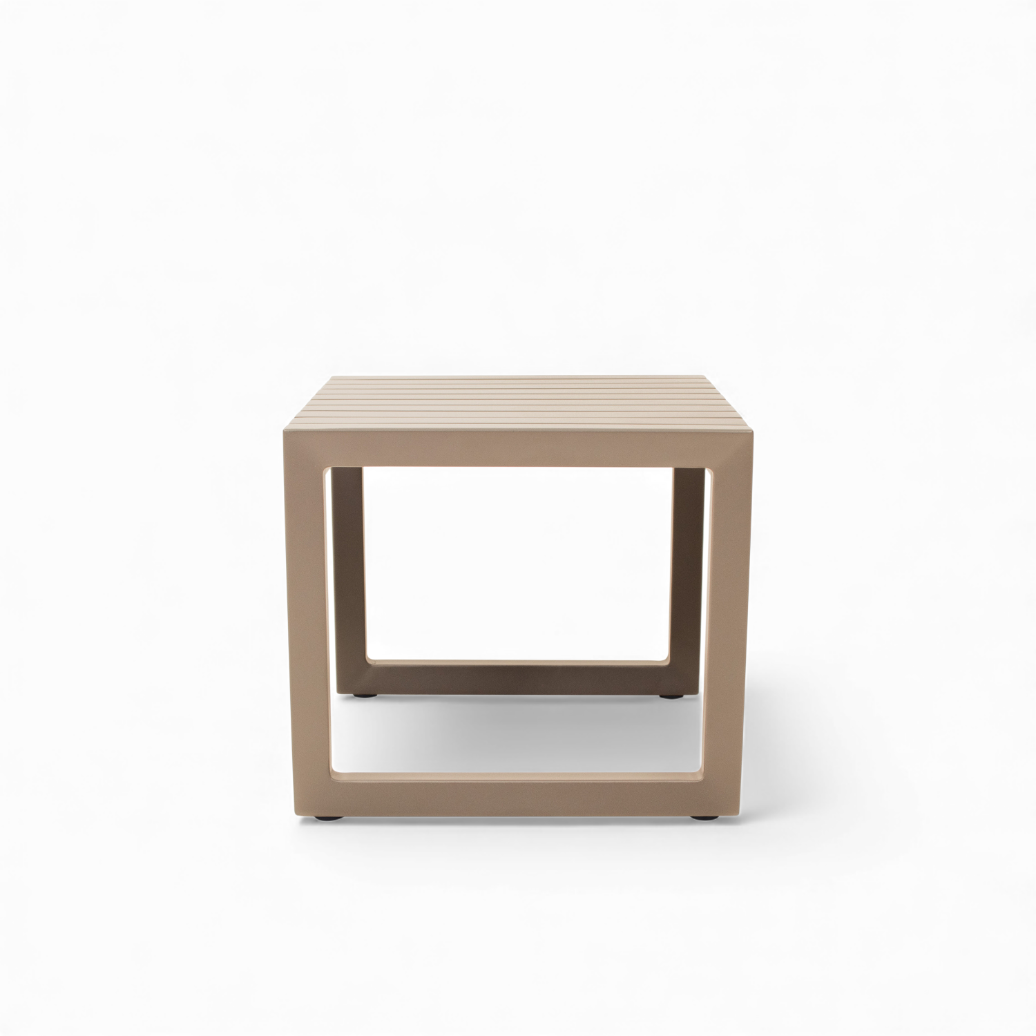 Cubic Side Table - Taupe