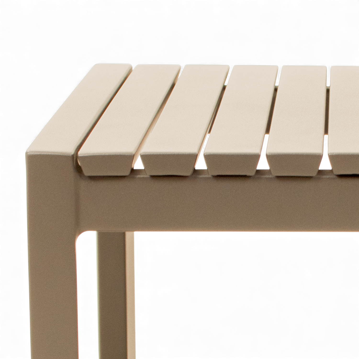 Cubic Side Table - Taupe