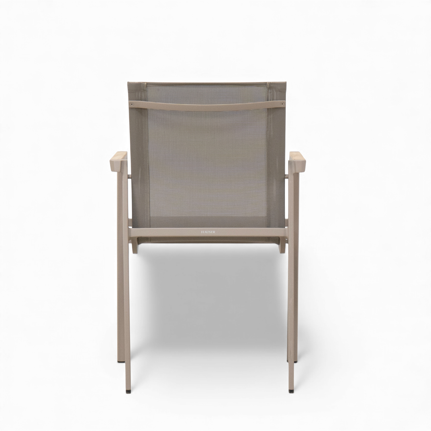 Cubic Stackable Dining Armchair - Fawn Taupe