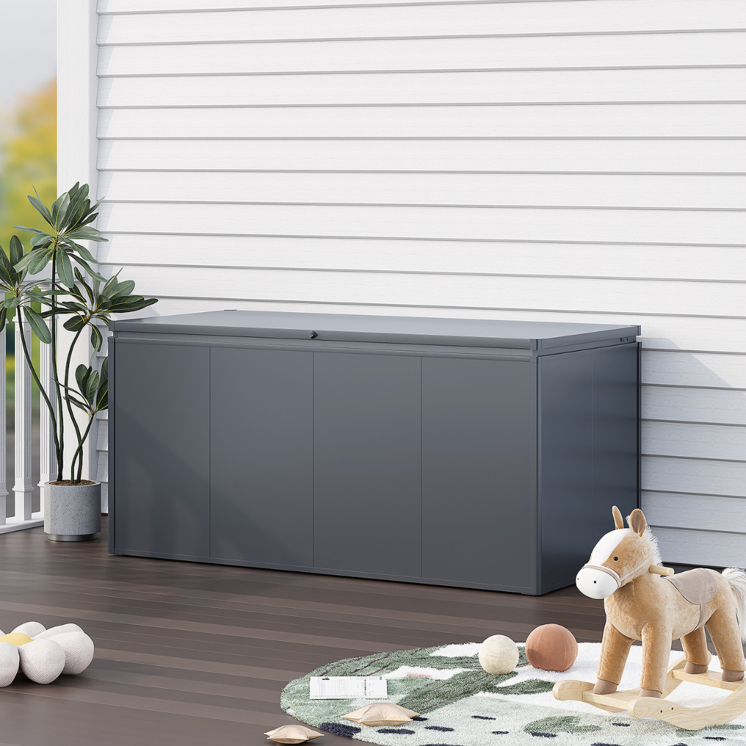 Pembroke 2000L Galvanized Steel Outdoor Storage Box