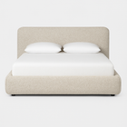 Broadview Upholstered Platform Bed - Tasmin Linen