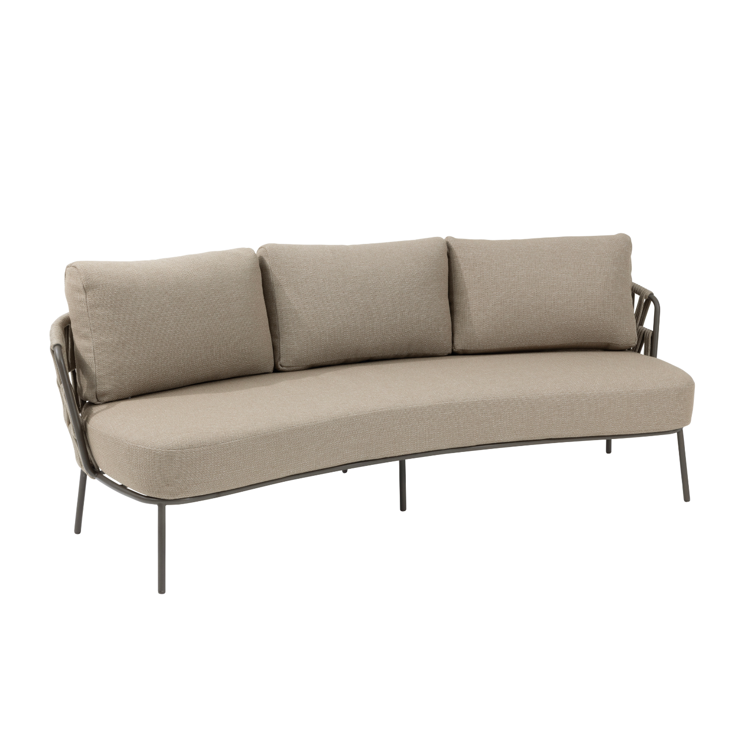 Sandfield Rope Sofa - Terra Grey
