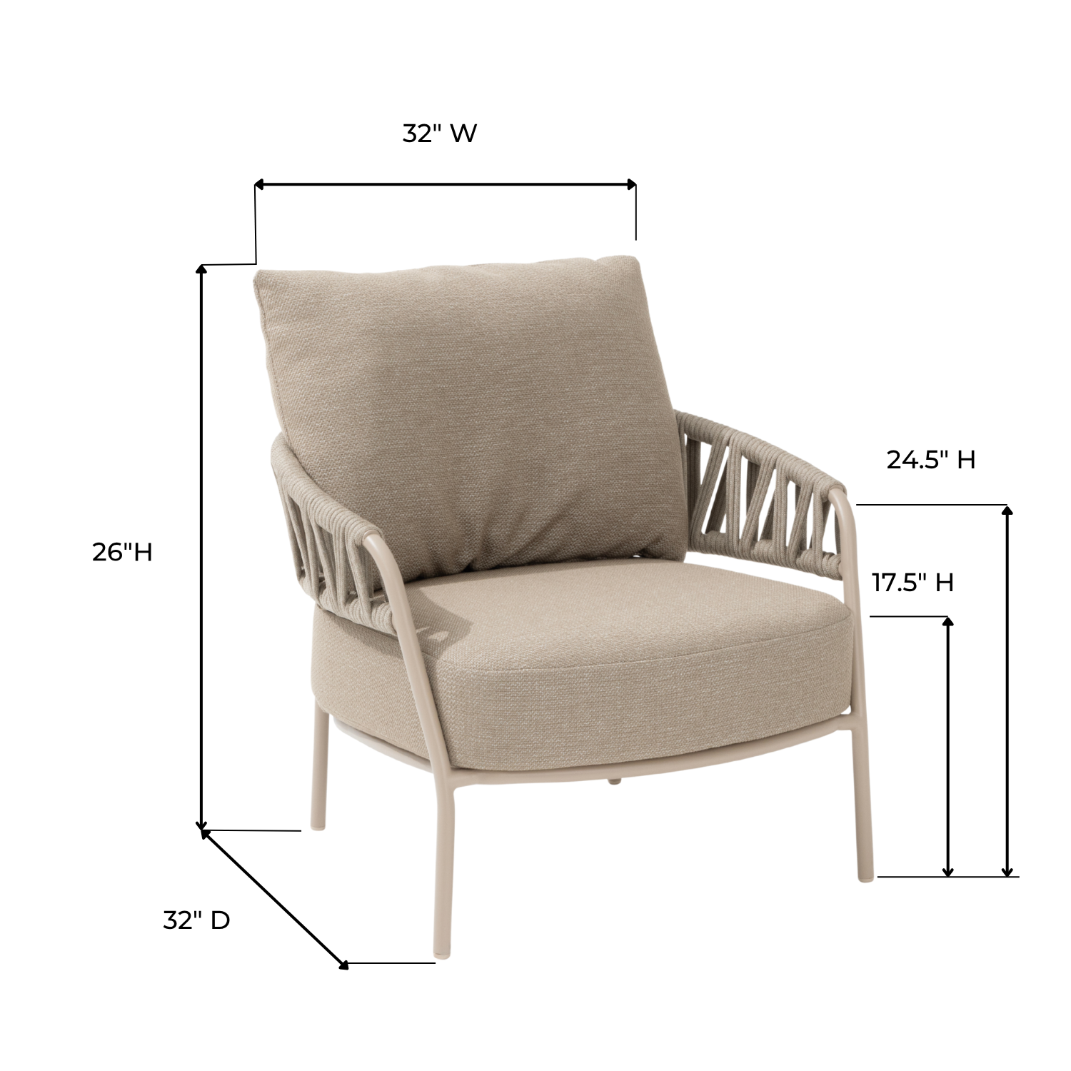 Rosseau Outdoor Lounge Set
