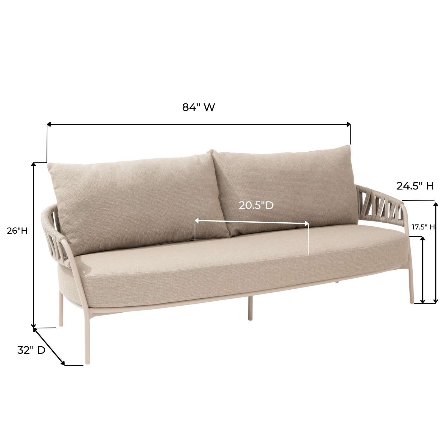 Rosseau Outdoor Lounge Set