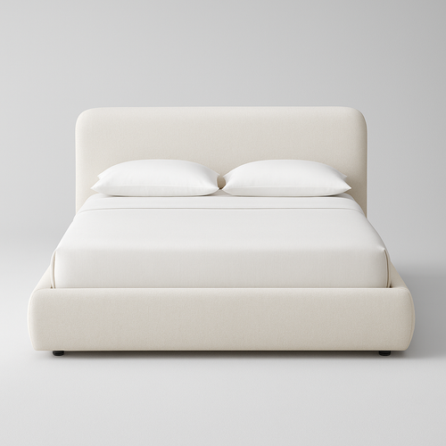 Broadview Platform Bed - Linen Weave