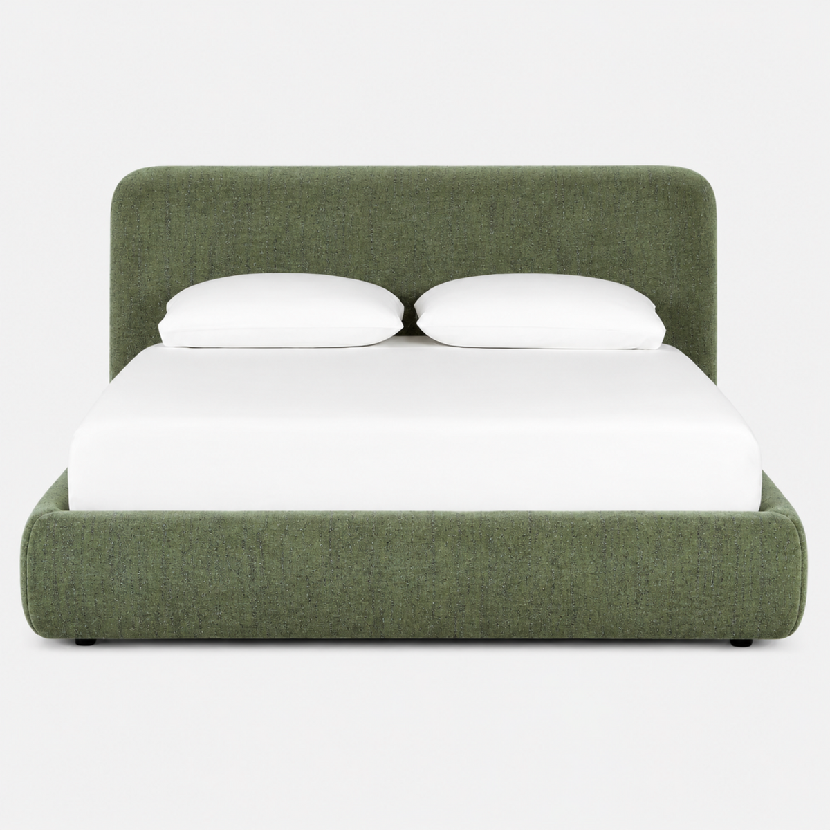 Broadview Upholstered Platform Bed - Mellow Forest