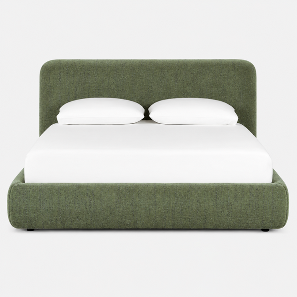 Broadview Upholstered Platform Bed - Mellow Forest