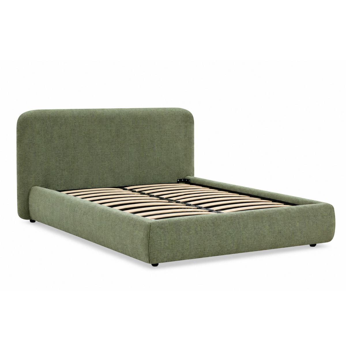 Broadview Upholstered Platform Bed - Mellow Forest
