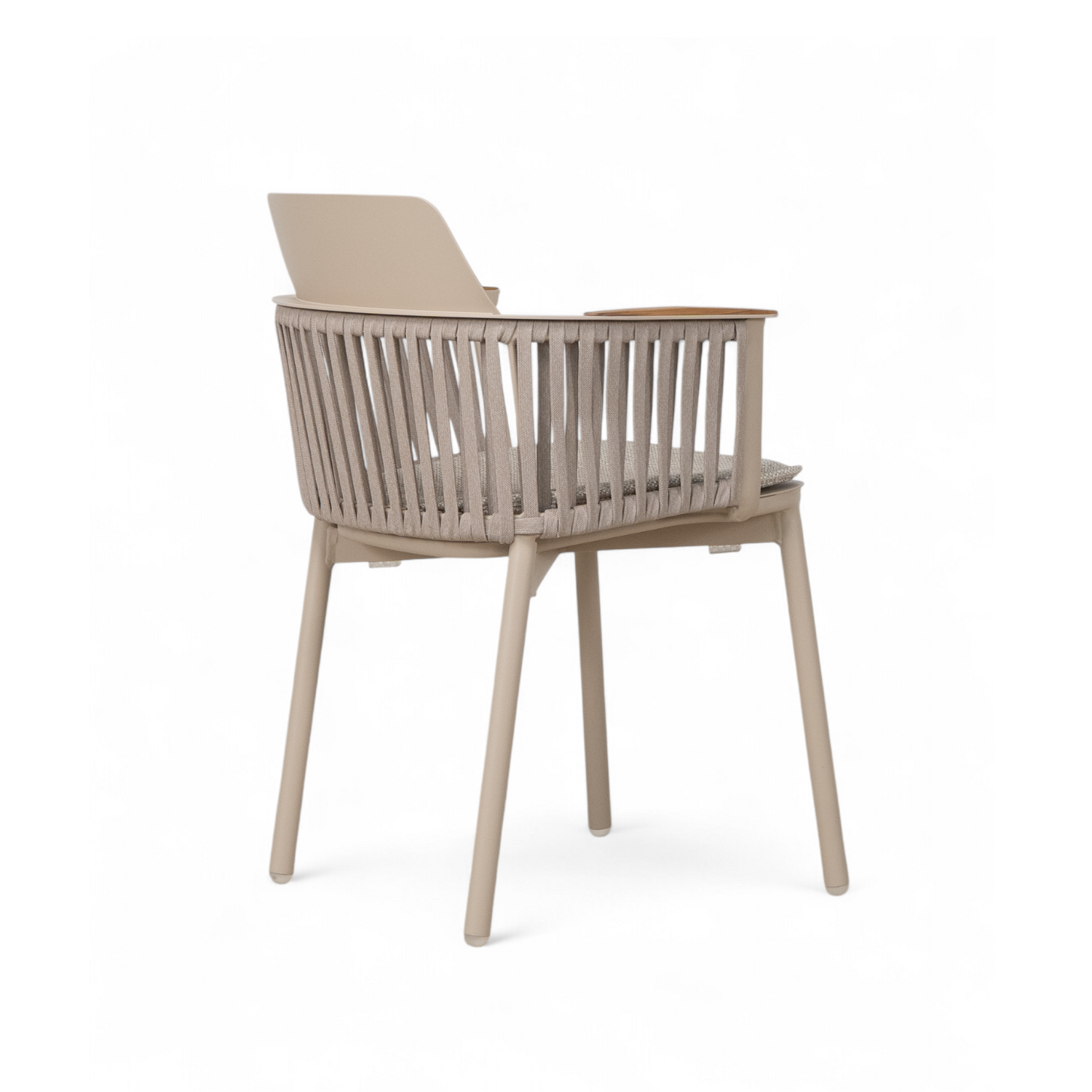 Georgian Dining Arm Chair - Stone Taupe