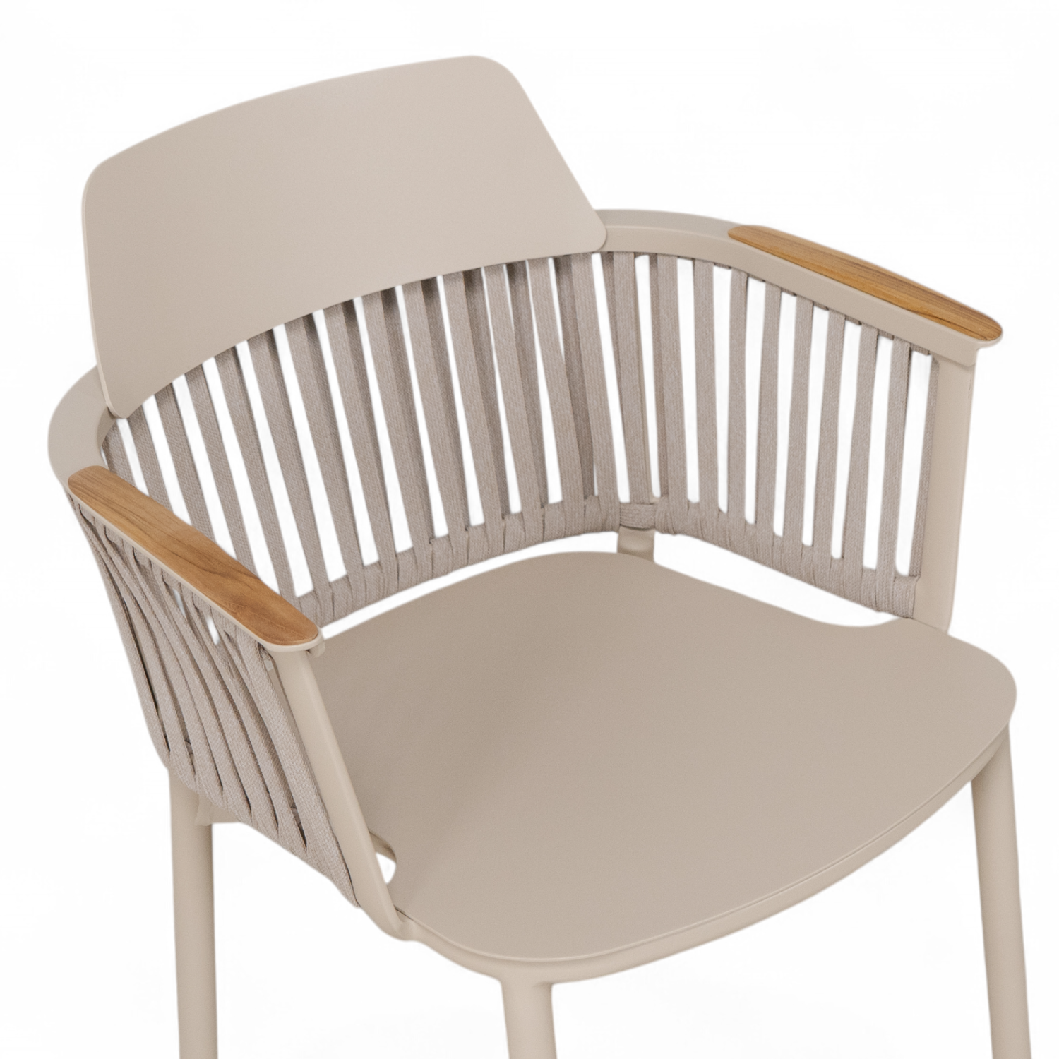 Georgian Dining Arm Chair - Stone Taupe