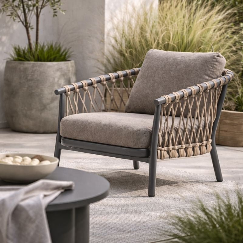 Bellvue Club Chair - Charcoal