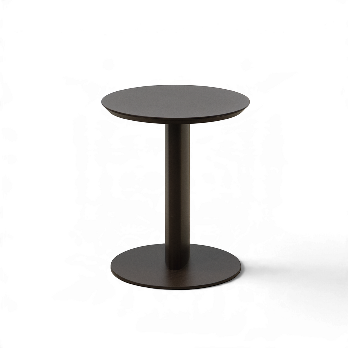 Avenue Round Side Table - Espresso