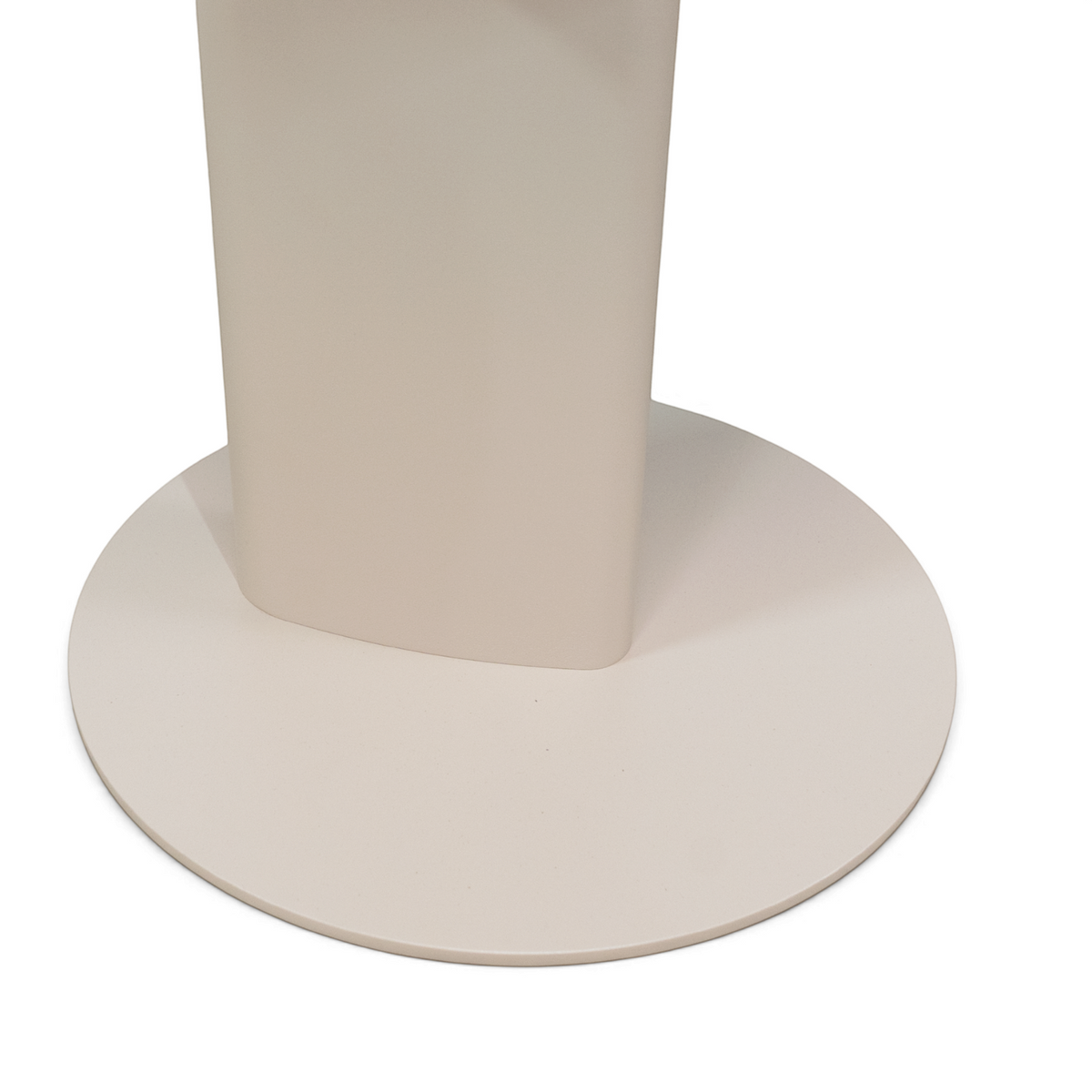 Avenue Round Side Table - Stone Taupe