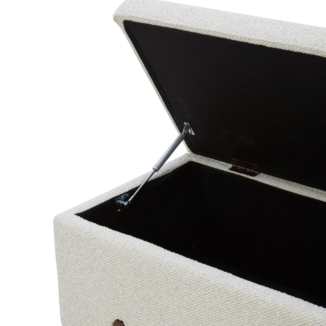 Broadview Storage Bench - Tasmin Linen