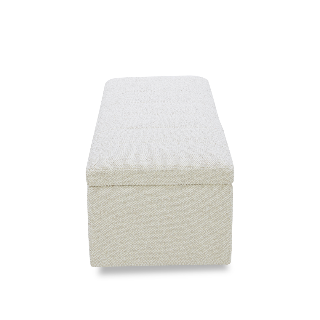 Broadview Storage Bench - Tasmin Linen