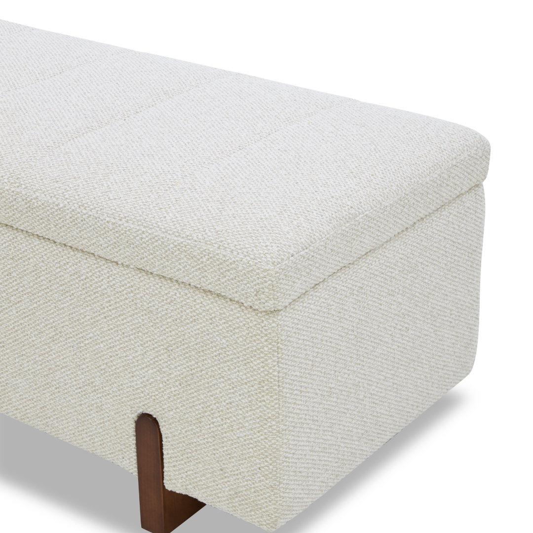 Broadview Storage Bench - Tasmin Linen